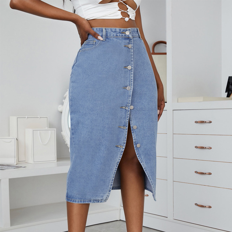 Dream Denim Long Skirt