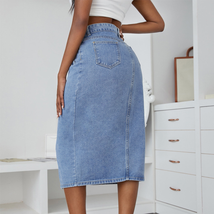 Dream Denim Long Skirt